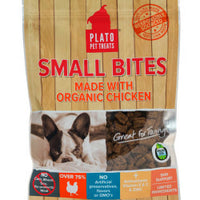Small Bites by Plato Pet Treats  4 oz